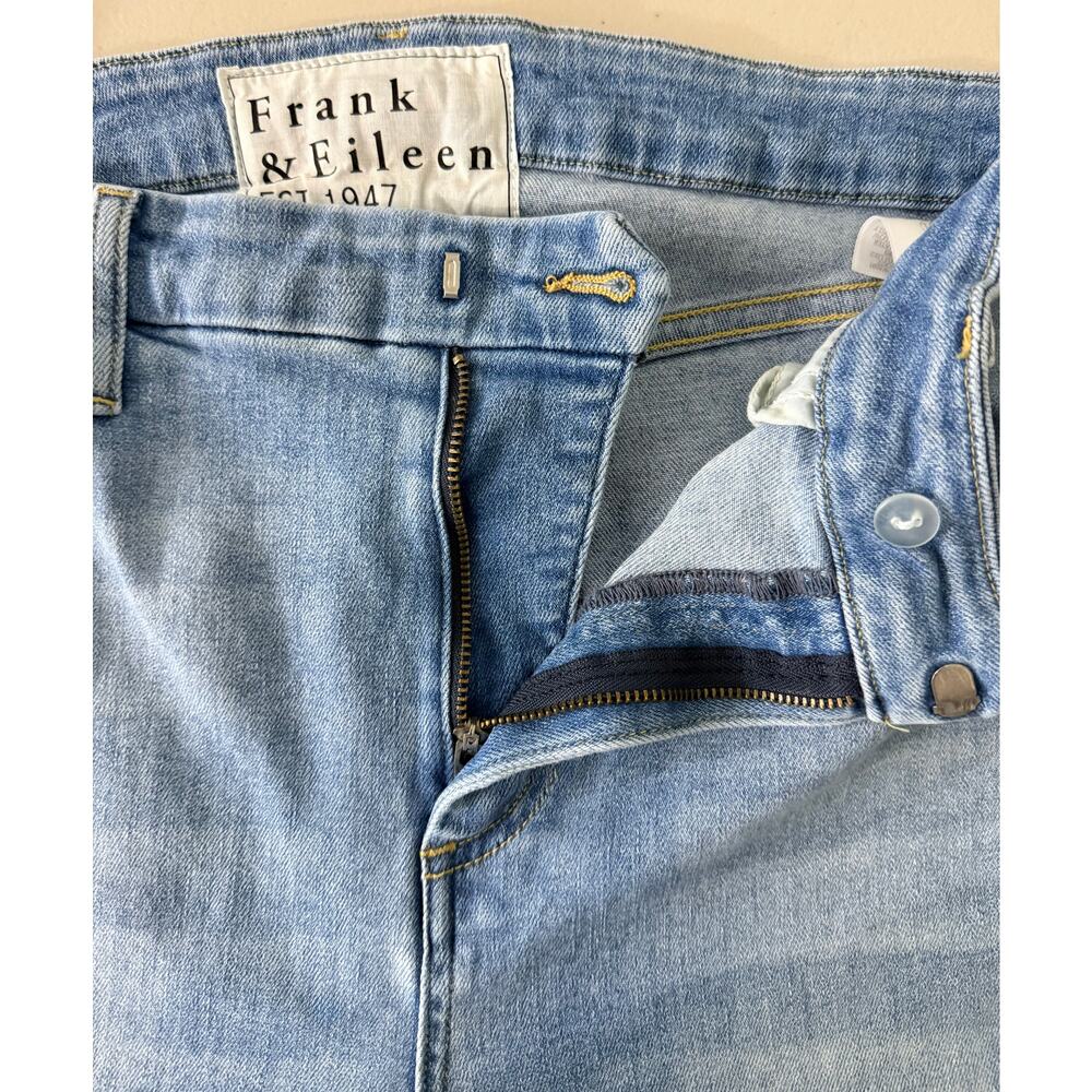 Frank & Eileen Derry High Rise Crop Jeans Classic Blue Wash Size 31 - Picture 11 of 16